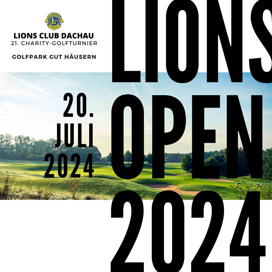 Save the Date: Lions Open am 20.07.2024